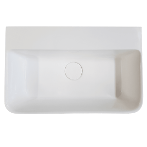 Abey clearwater-stone Patinato ClearStone Gloss Basin with Matching Stone Waste Basins