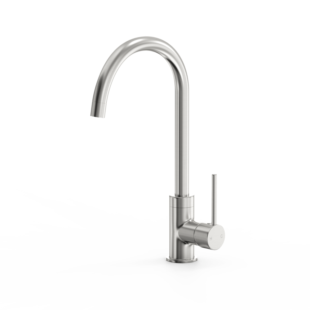 Abey Builders abey-build-kit Abey Builders Gooseneck Kitchen Mixer Kitchen Taps & Mixers