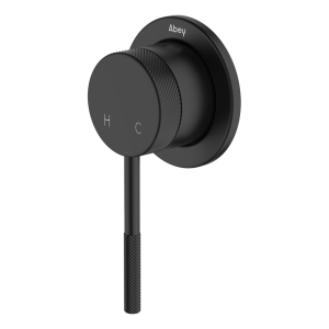 Abey external-internal POCO Knurled Shower Mixer Lead Free External Only Wall & Basin Mixers