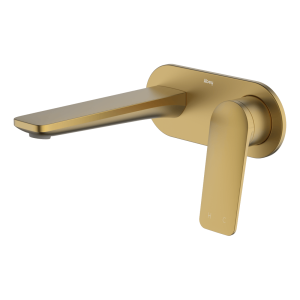 Abey external-internal Vela Wall Set with 165mm Wall Spout Lead Free External Only Wall & Basin Mixers