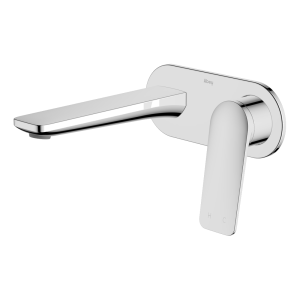 Abey external-internal Vela Wall Set with 165mm Wall Spout Lead Free External Only Wall & Basin Mixers