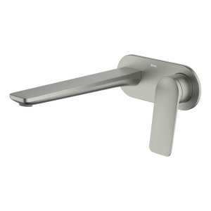 Abey external-internal Vela Wall Set with 220mm Wall Spout Lead Free External Only Wall & Basin Mixers