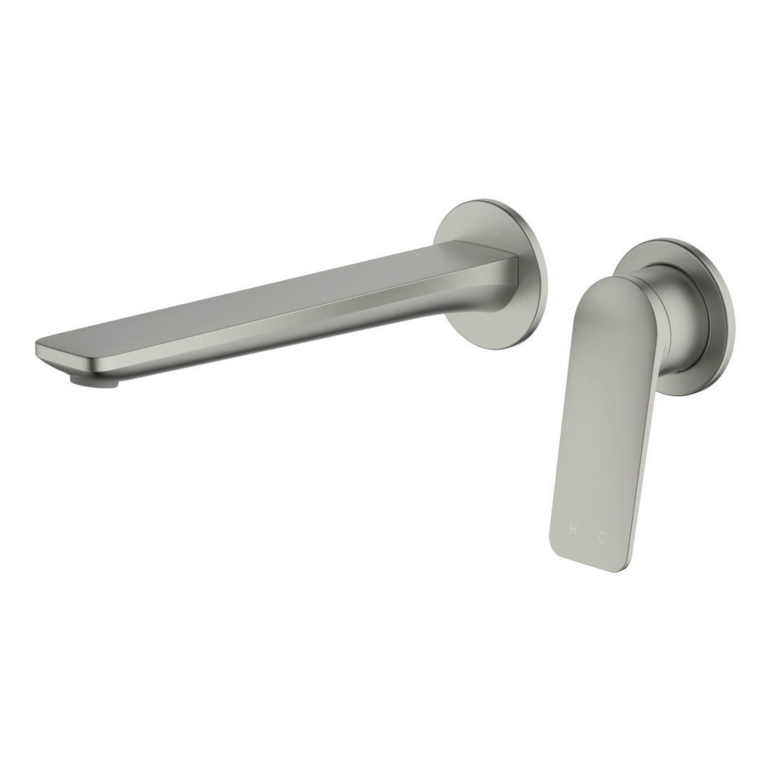 Vela Wall Set with 220mm Wall Spout Lead Free External Only - Image 2