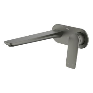 Abey external-internal Vela Wall Set with 220mm Wall Spout Lead Free External Only Wall & Basin Mixers