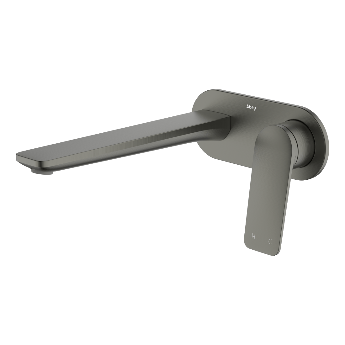 Abey external-internal Vela Wall Set with 220mm Wall Spout Lead Free External Only Wall & Basin Mixers