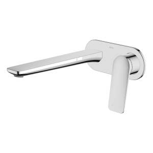 Abey external-internal Vela Wall Set with 220mm Wall Spout Lead Free External Only Wall & Basin Mixers