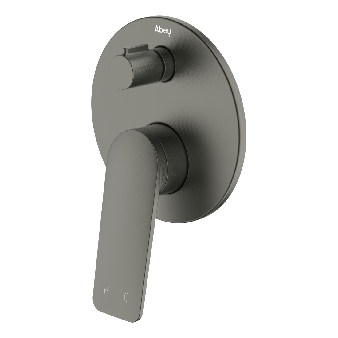 Abey external-internal Vela Diverter Mixer External Only Wall & Basin Mixers