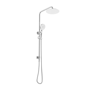 Abey Builders abey-build-shower Abey Builders Twin Dual Shower Set 250mm Rain Head 3 Function Handheld Showers