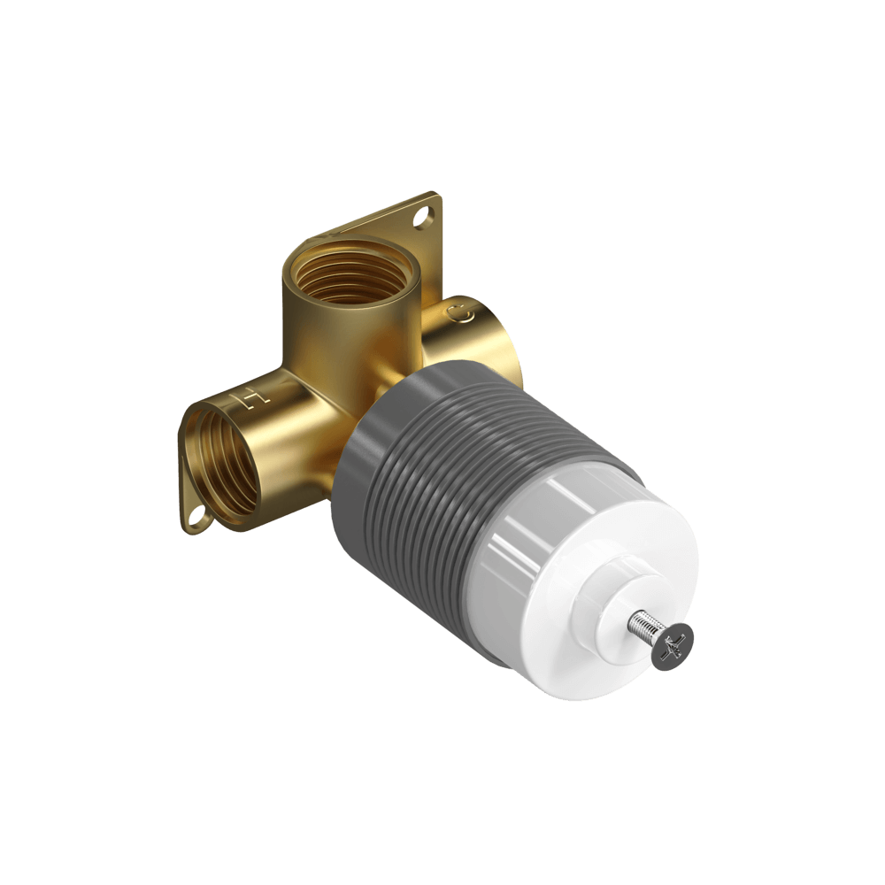 Abey Builders external-internal Lucia Builders Universal Bath/Shower Mixer Internal Only Wall & Basin Mixers