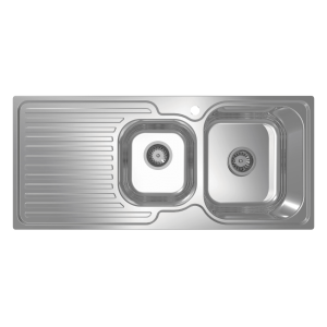 Abey abey-entry Entry 1 & 3/4 Right Hand Bowl Kitchen Sinks