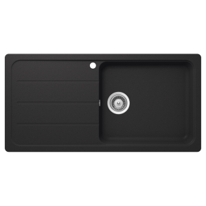 Schock formhaus Schock Formhaus Right Hand Bowl & Drainer 1TH Onyx Kitchen Sinks
