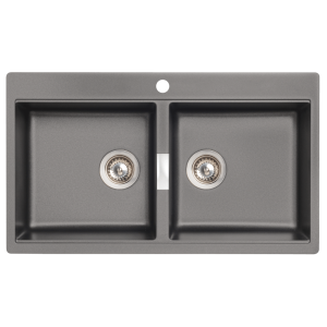 Schock horizont Schock Stone Double 1TH Bowl Kitchen Sinks