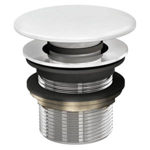 Abey clearwater-stone ClearStone Matt Bath Plug and Waste Freestanding Baths