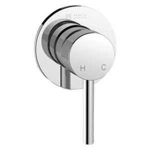 Gareth Ashton external-internal LUCIA SHOWER MIXER EXTERNAL CHROME Wall & Basin Mixers