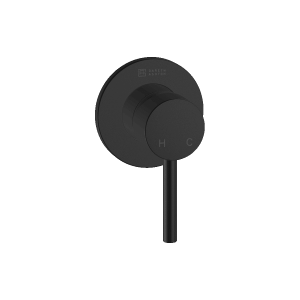 Gareth Ashton external-internal LUCIA SHOWER MIXER EXT BLACK P.C Wall & Basin Mixers