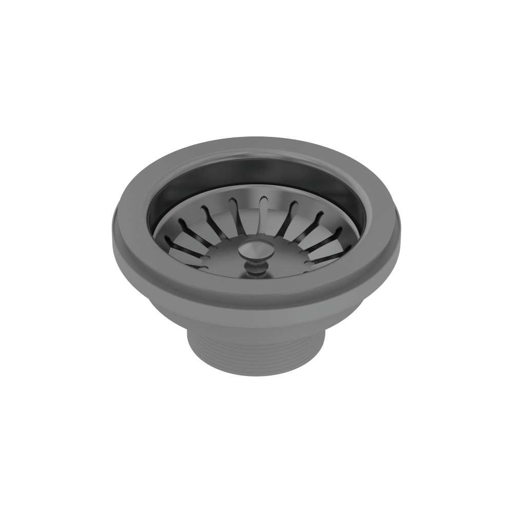 Abey abey-abey Plug & Waste 90x50mm Black Pearl Sink Accessories