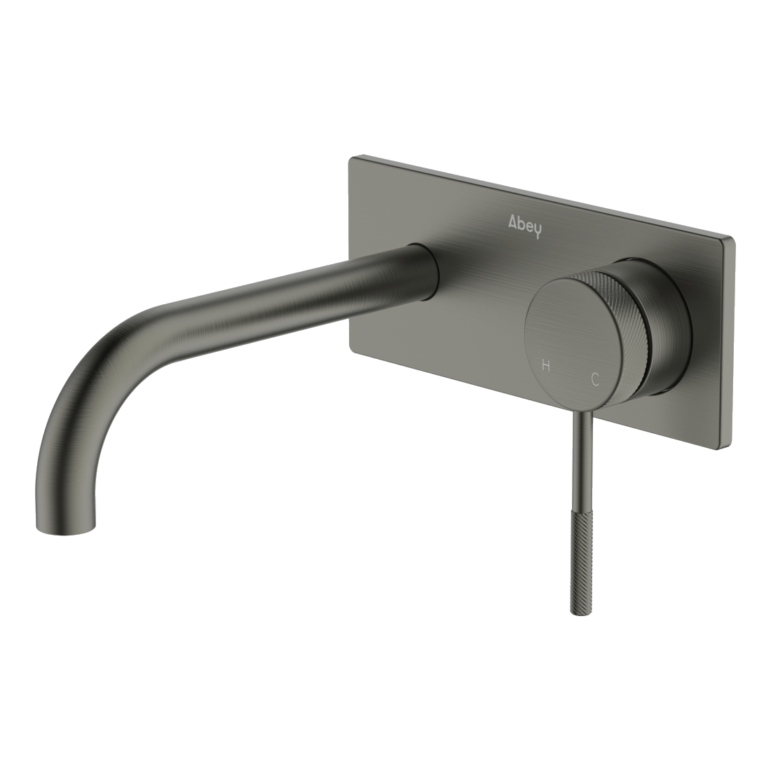 Poco Knurled Wall Basin/Bath Set 165mm Lead Free