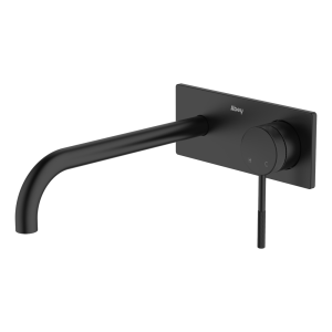 Poco Knurled Wall Basin/Bath Set 220mm Lead Free