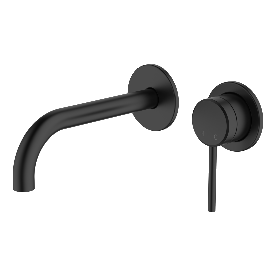 Poco Knurled Wall Basin/Bath Set 220mm Lead Free - Image 4