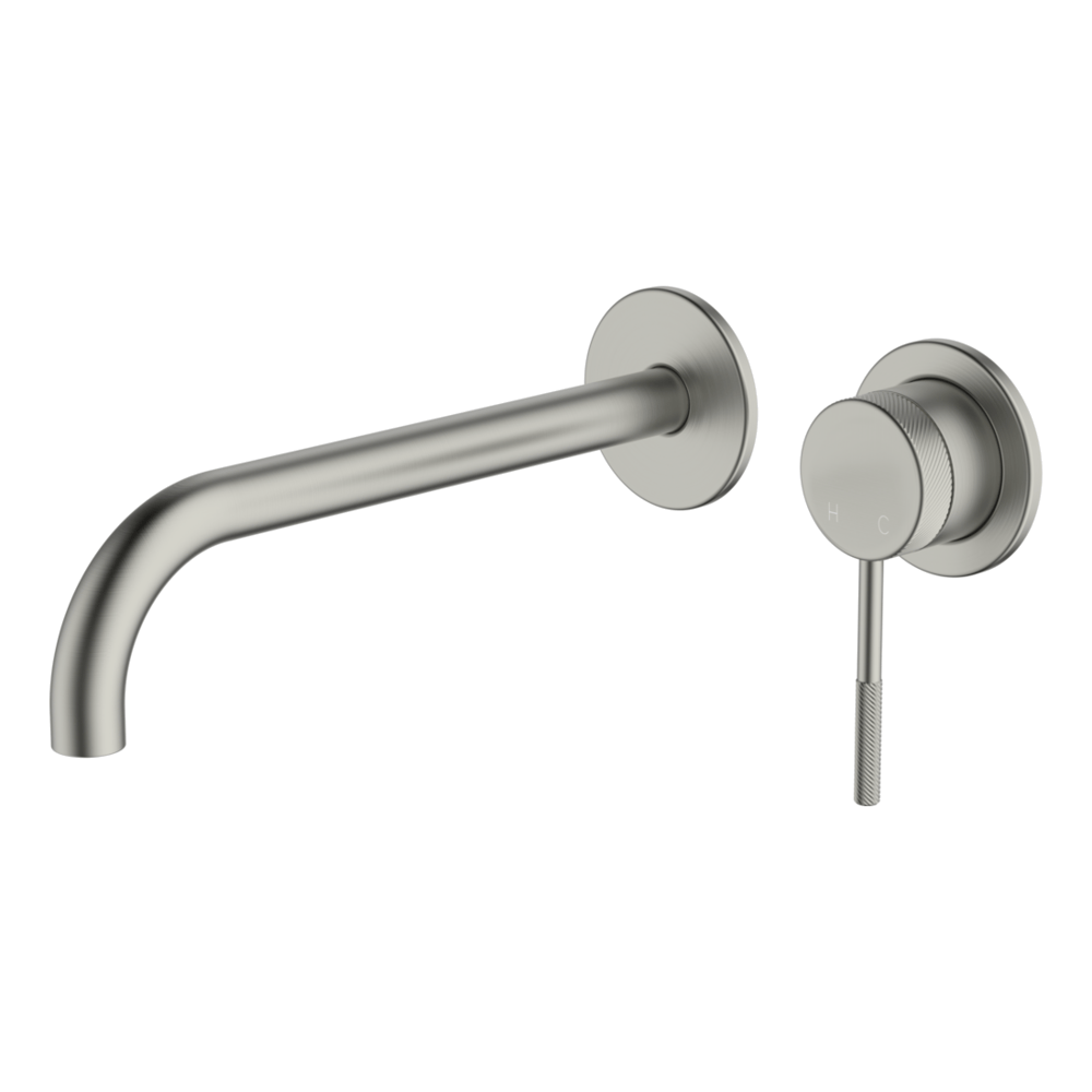 Poco Knurled Wall Basin/Bath Set 220mm Lead Free - Image 8