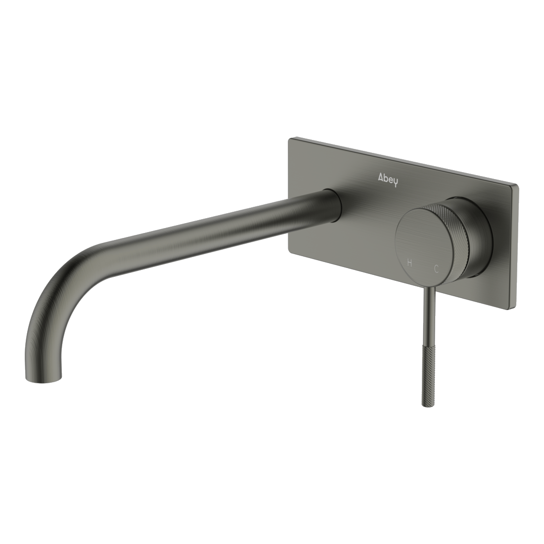 Poco Knurled Wall Basin/Bath Set 220mm Lead Free