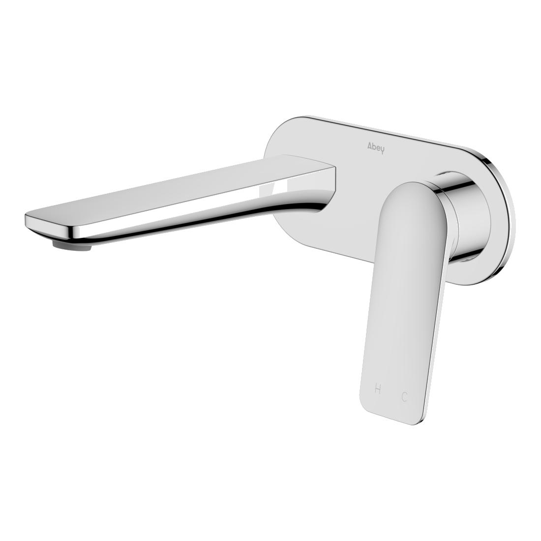 Abey abey-vela Vela Basin/Bath Set with 165mm Wall Spout Lead Free Wall & Basin Mixers