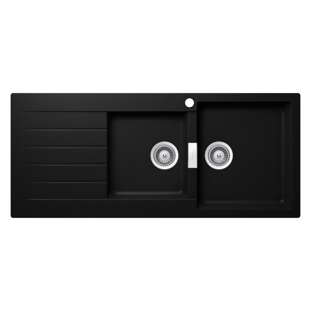 Schock signus Schock Signus Puro 1& 3/4 Bowl Right Hand Bowl 1TH Kitchen Sinks