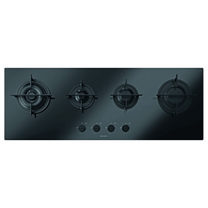 Barazza mood Barazza Mood 110cm Built in Hob Black Glass Ceramic Kitchen Appliances