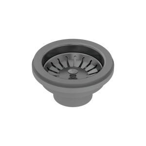 Abey abey-abey Plug & Waste 90x50mm Black Pearl Sink Accessories