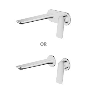 Abey abey-vela Vela Basin/Bath Set with 220mm Wall Spout Lead Free Wall & Basin Mixers