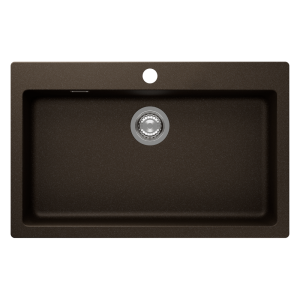 Schock signus Schock Signus Large Single Bowl 1TH Bronze Kitchen Sinks