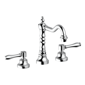 Armando Vicario provincial Provincial 3 Piece Basin Set with Lever Handles Wall & Basin Mixers
