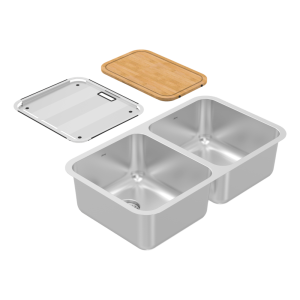 Abey abey-r50 Daintree Double Bowl Sink Kitchen Sinks