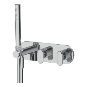 FIMA fima-park-lane Park Lane Wall Bath Set with Plate