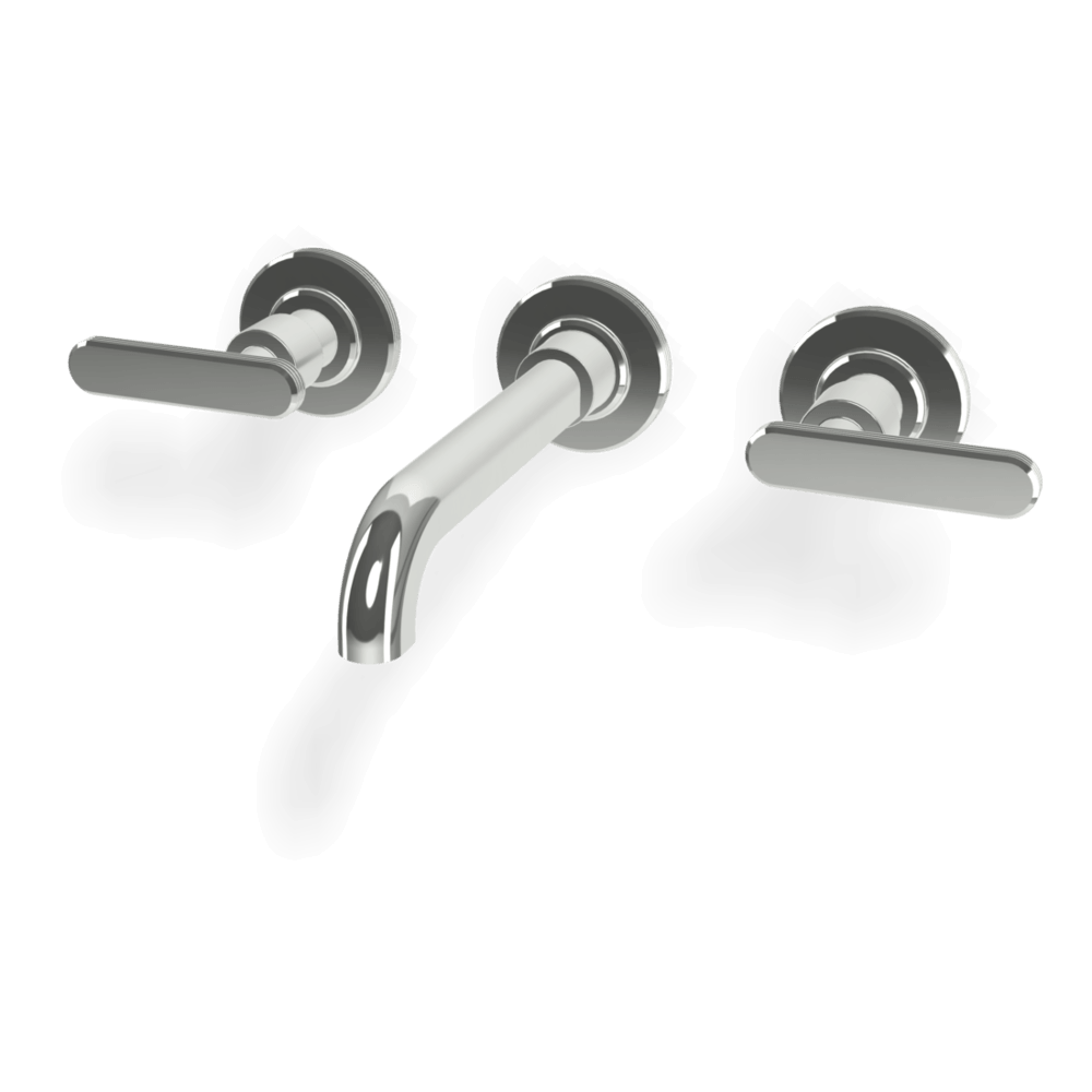 FIMA fima-park-lane Park Lane 3 Hole Wall Set 200mm Spout