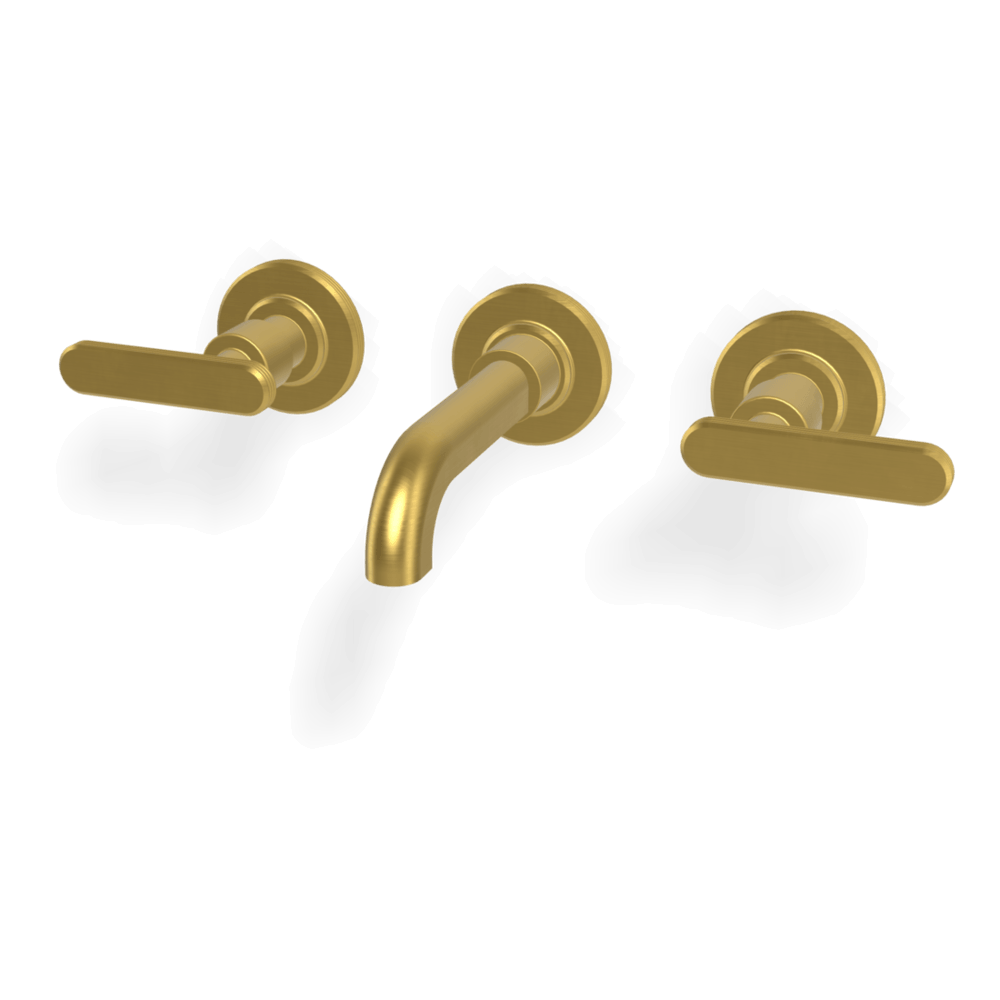 FIMA fima-park-lane Park Lane 3 Hole Wall Set 150mm Spout