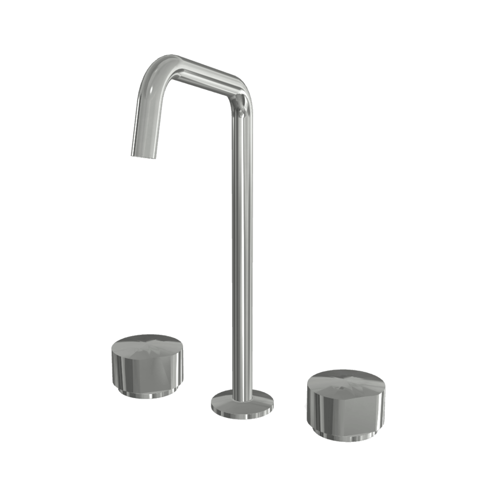 FIMA fima-so 3 Hole Basin Set Spout D 18mm with S2 Handles