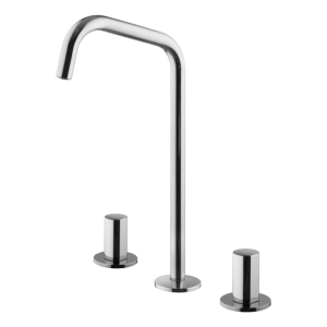 FIMA fima-so 3 Hole Basin Set Spout D 18mm with S4 Handles