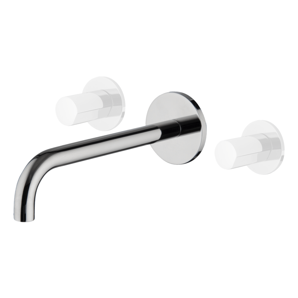 3 Piece Wall Set 200mm Spout with S4 Handles - Image 2