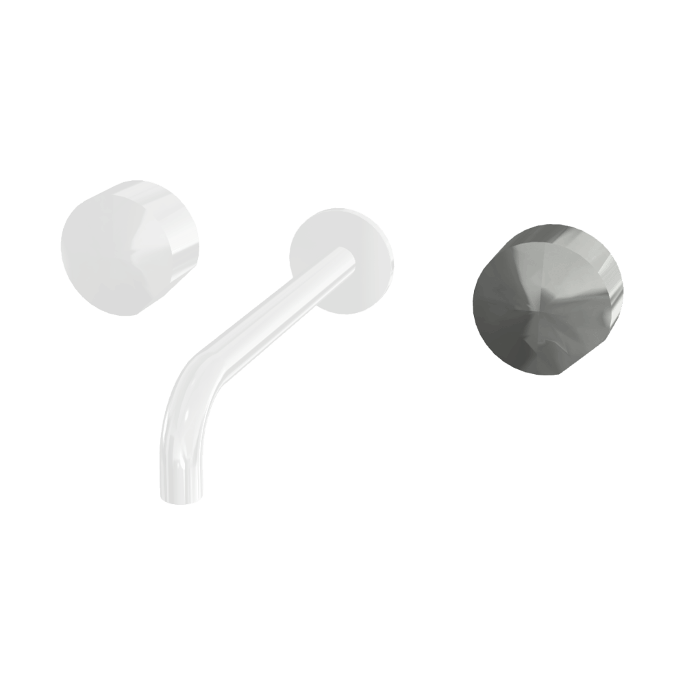 3 Piece Wall Set 200mm Spout with S2 Handles - Image 4