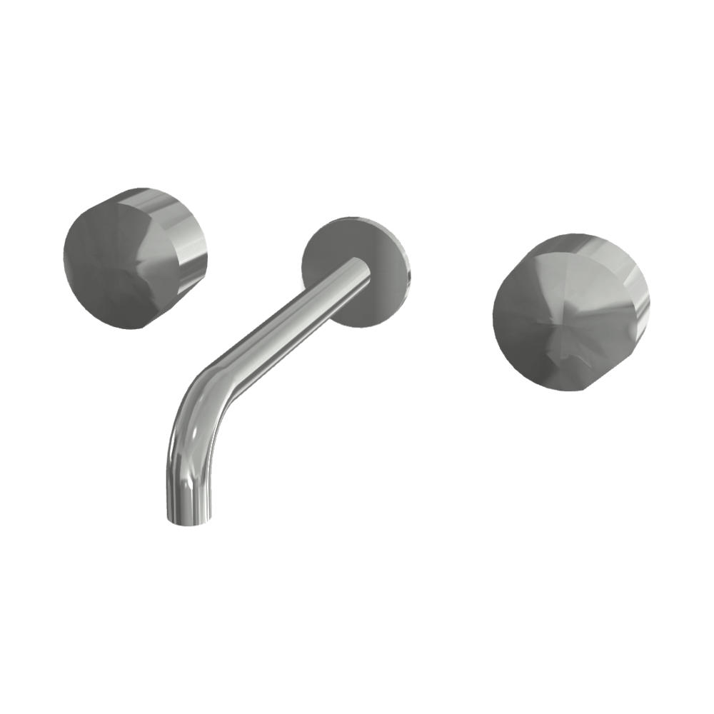 FIMA fima-so 3 Piece Wall Set 200mm Spout with S2 Handles