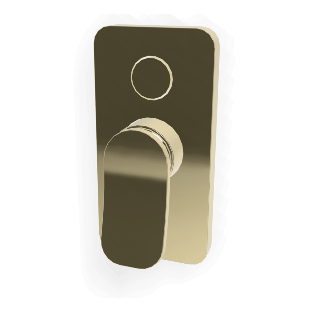 FIMA fima-flo Push Shower Divertor Mixer External Wall & Basin Mixers