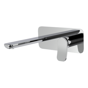 FIMA fima-flo Wall basin set 200mm with plate Bathroom Wall basin Set with spout on plate