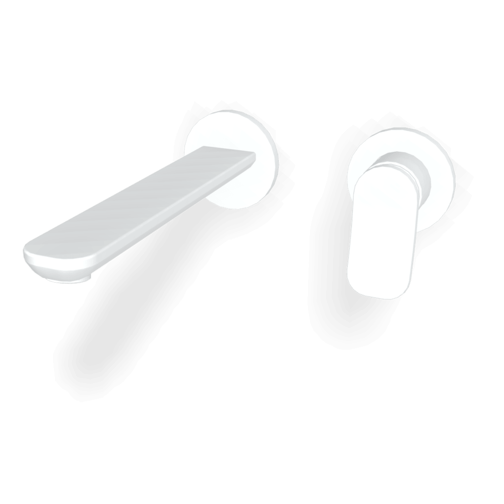 FIMA fima-flo Wall basin set 200mm without plate Bathroom Wall basin Set without spout on plate