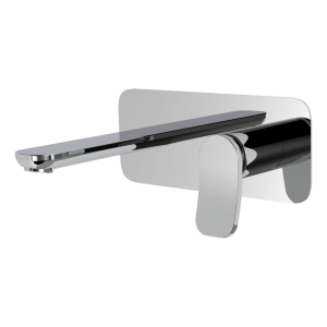 FIMA fima-flo Wall basin set 150mm with plate Bathroom Wall basin Set with spout on plate