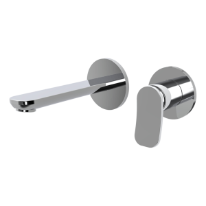 FIMA fima-flo Wall basin set 150mm without plate Bathroom Wall basin Set without spout on plate