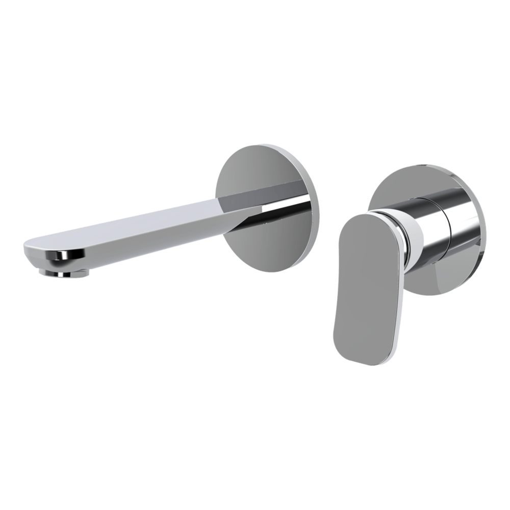 FIMA fima-flo Wall basin set 150mm without plate Bathroom Wall basin Set without spout on plate