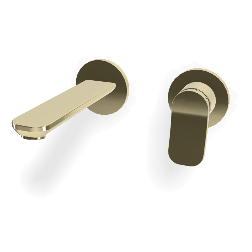 FIMA fima-flo Wall basin set 150mm without plate Bathroom Wall basin Set without spout on plate