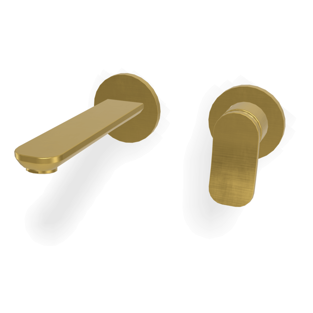 FIMA fima-flo Wall basin set 150mm without plate Bathroom Wall basin Set without spout on plate