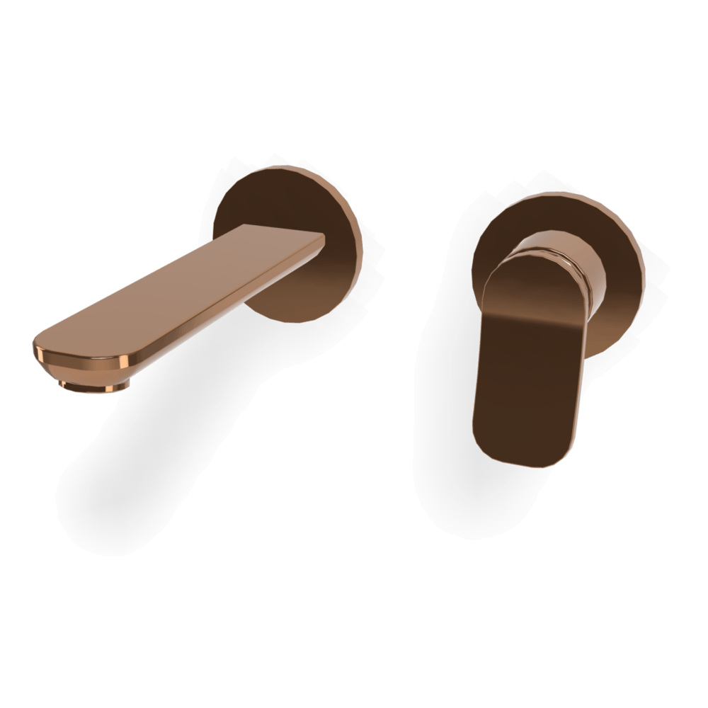 FIMA fima-flo Wall basin set 150mm without plate Bathroom Wall basin Set without spout on plate